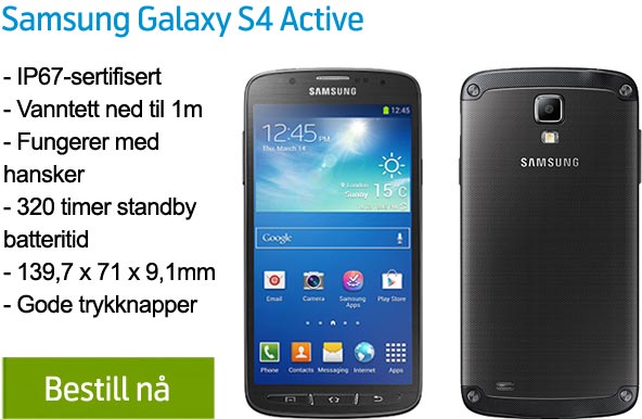 Samsung Galaxy S4 Active Robuste mobiler