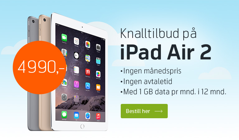 iPad Air 2 tilbud