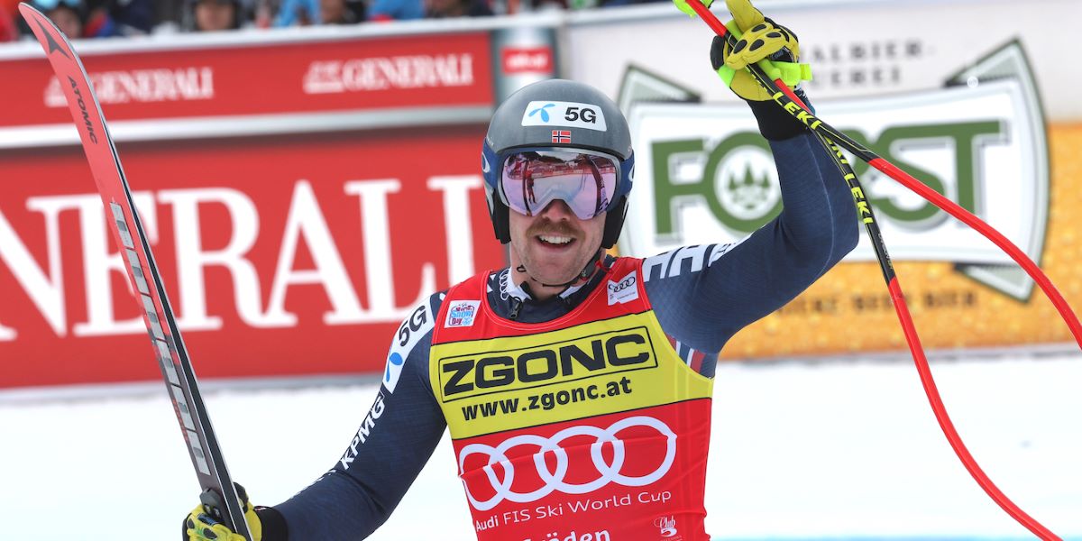 Aleksander Aamodt Kilde vinner konkurranse før alpin-VM