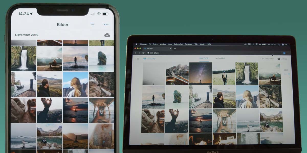 Sa Enkelt Overforer Du Bilder Fra Iphone Til Datamaskinen Din