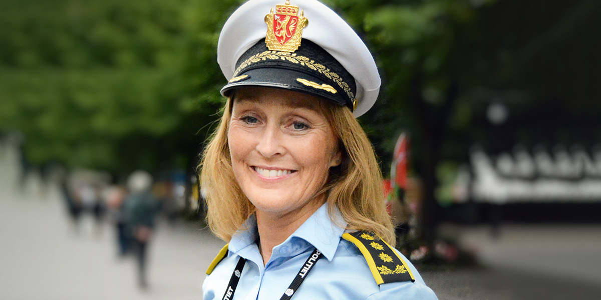 Christina Thomassen Rooth, politiinspektør og næringslivskontakt i politiet.