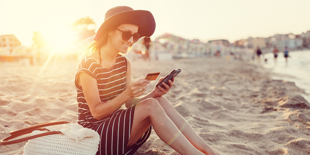 Shopping på mobilen i sommer – men vær obs på falske nettbutikker