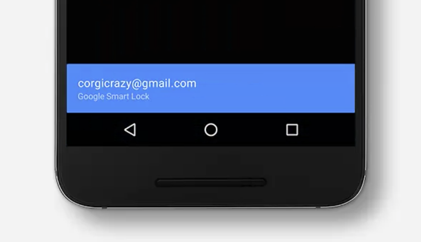 Med Google Smart Lock logges du automatisk inn.