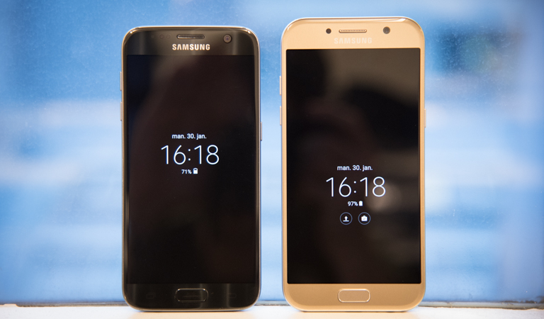 Samsung Galaxy A5 vs Samsung Galaxy S7