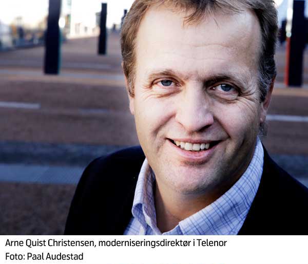 Moderniseringsdirektør Arne Quist