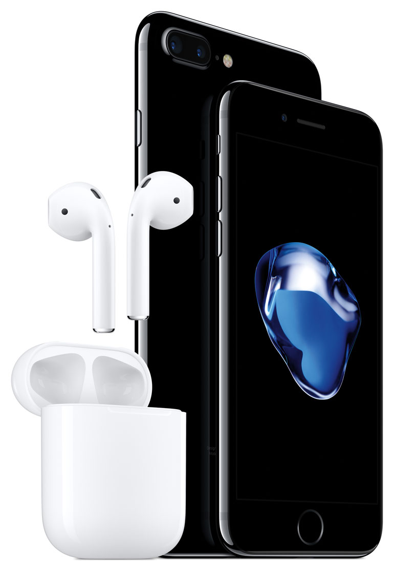 iPhone 7 med nye AirPods