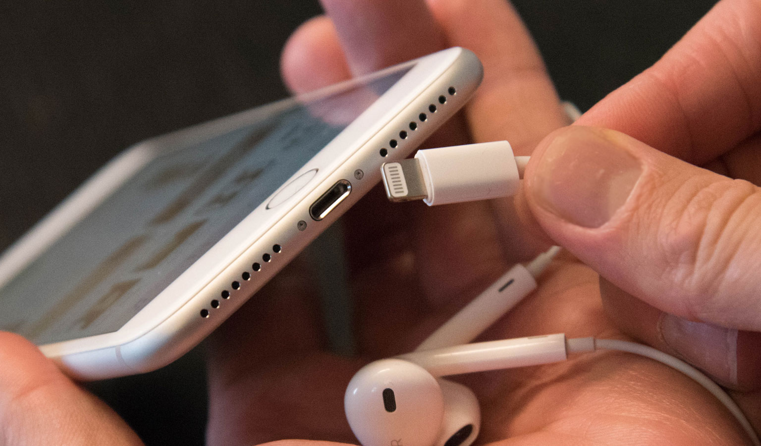iPhone 7 dropper høretelefonutgangen