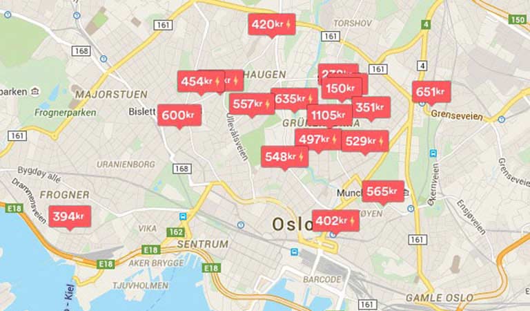 Airbnb-steder til utleie i Oslo