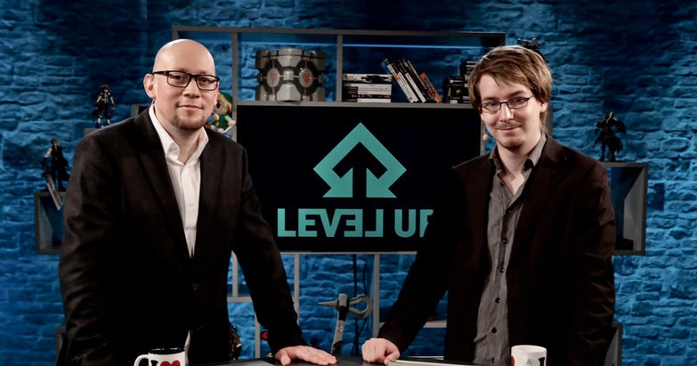 Rune Fjeld Olsen og Karl-Martin Hogsnes i Level UP