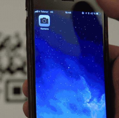 Så lett er det å scanne QR-koder med iPhone-kameraet i iOS 11