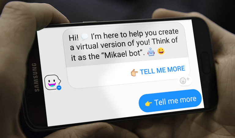 Chatbots lar deg snakke og chatte med nettet